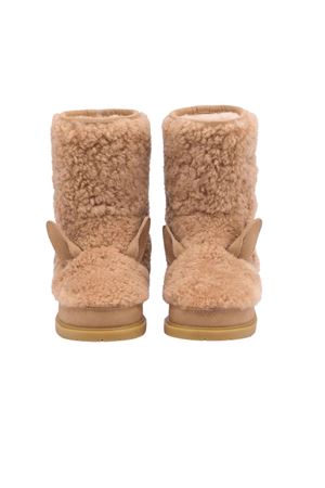 Beige Alpaca Irfi Boots DONSJE KIDS | 2017901CS002